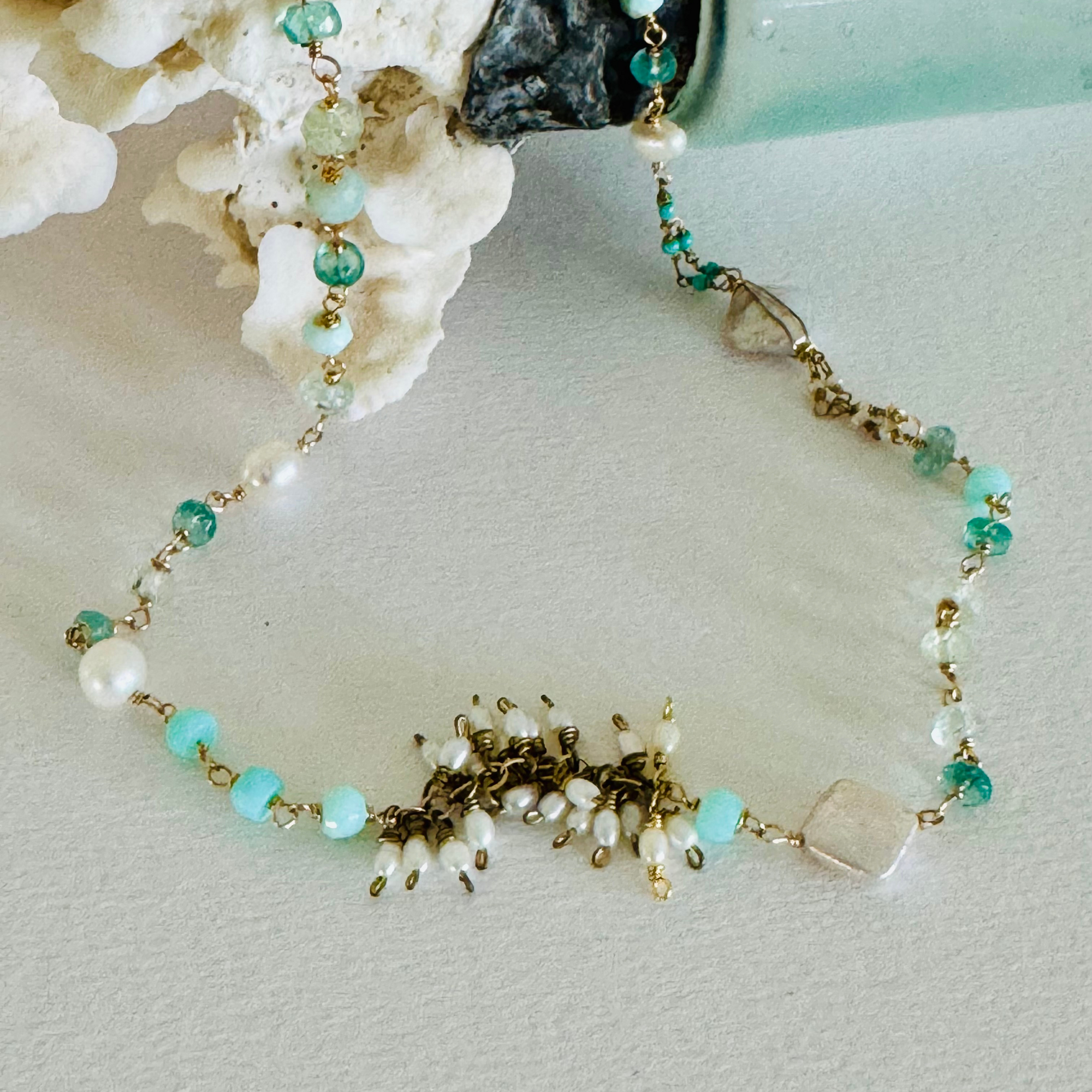 Blue Tides Necklace