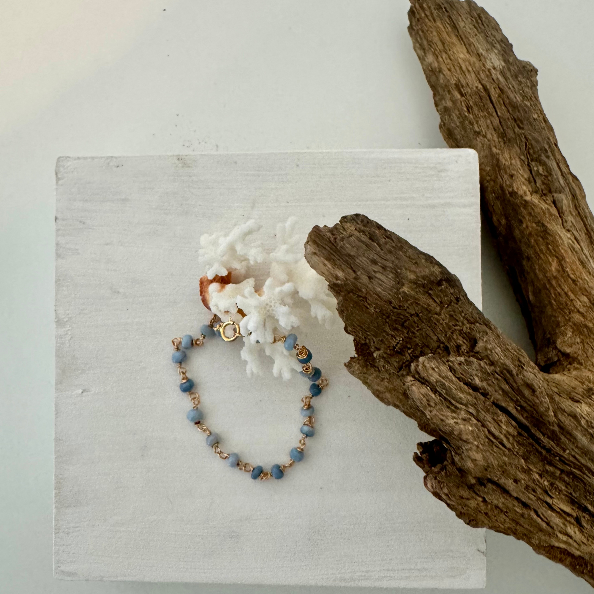 Feelin’ Crabby Denim Opal Bracelet