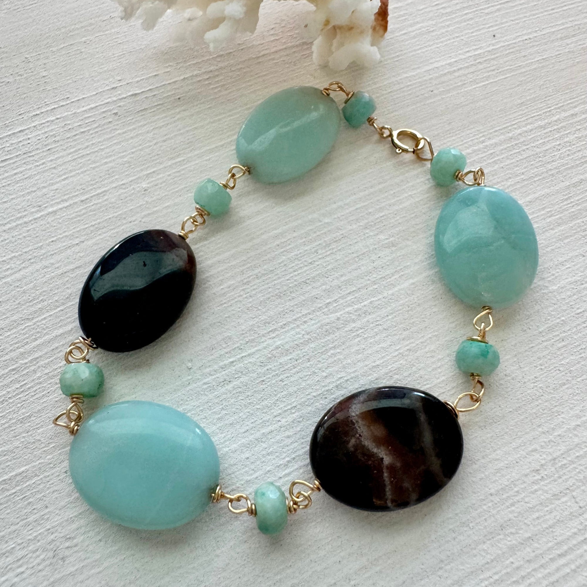 Minted Earth Amazonite Bracelet
