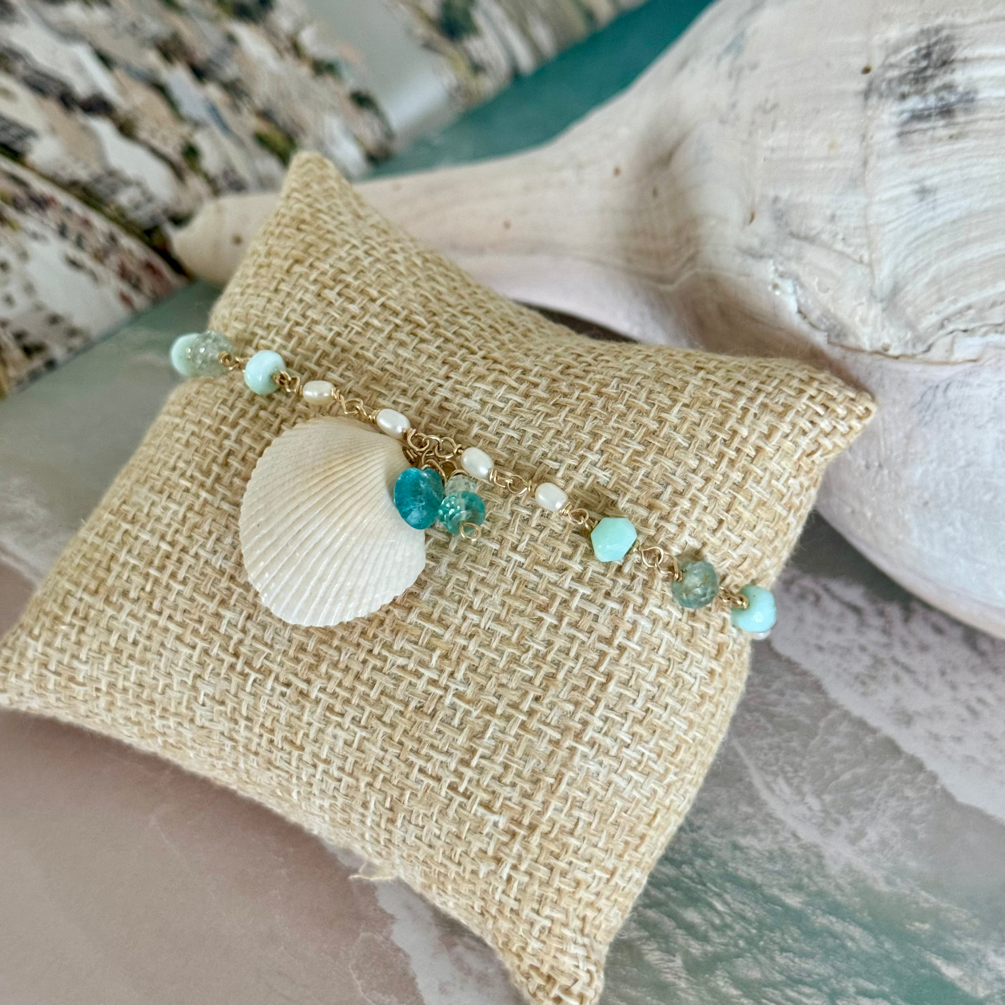 Seashell & Seas Charm Bracelet