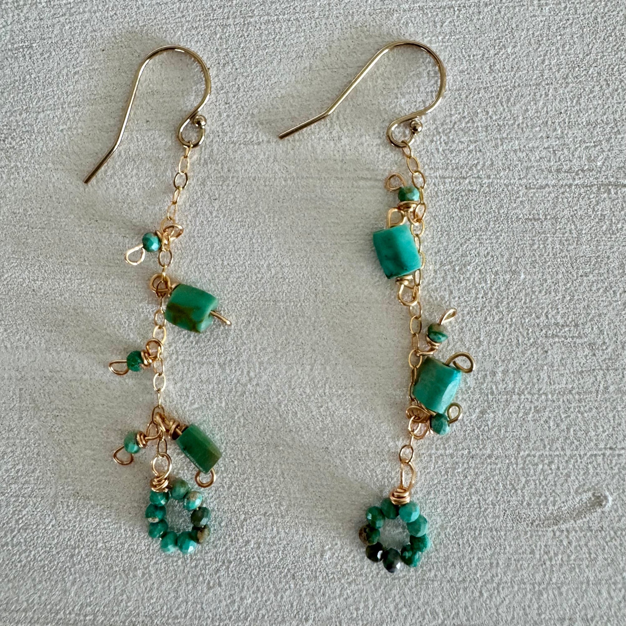 Turquoise Dangle Earrings