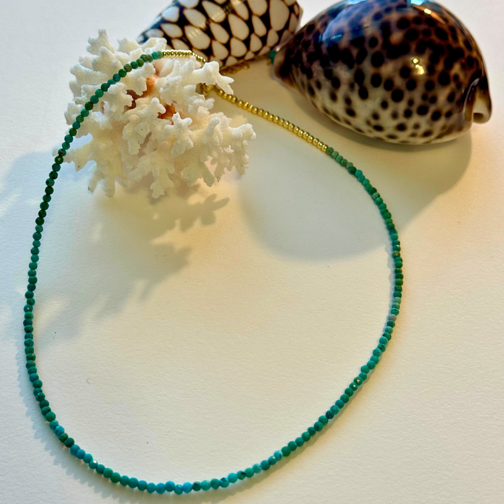 Tiny Turquoise Necklace