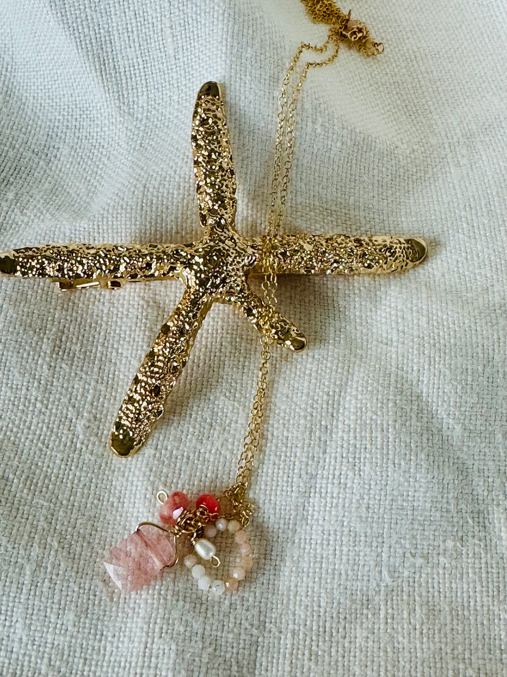 Dainty Pink Sands Necklace