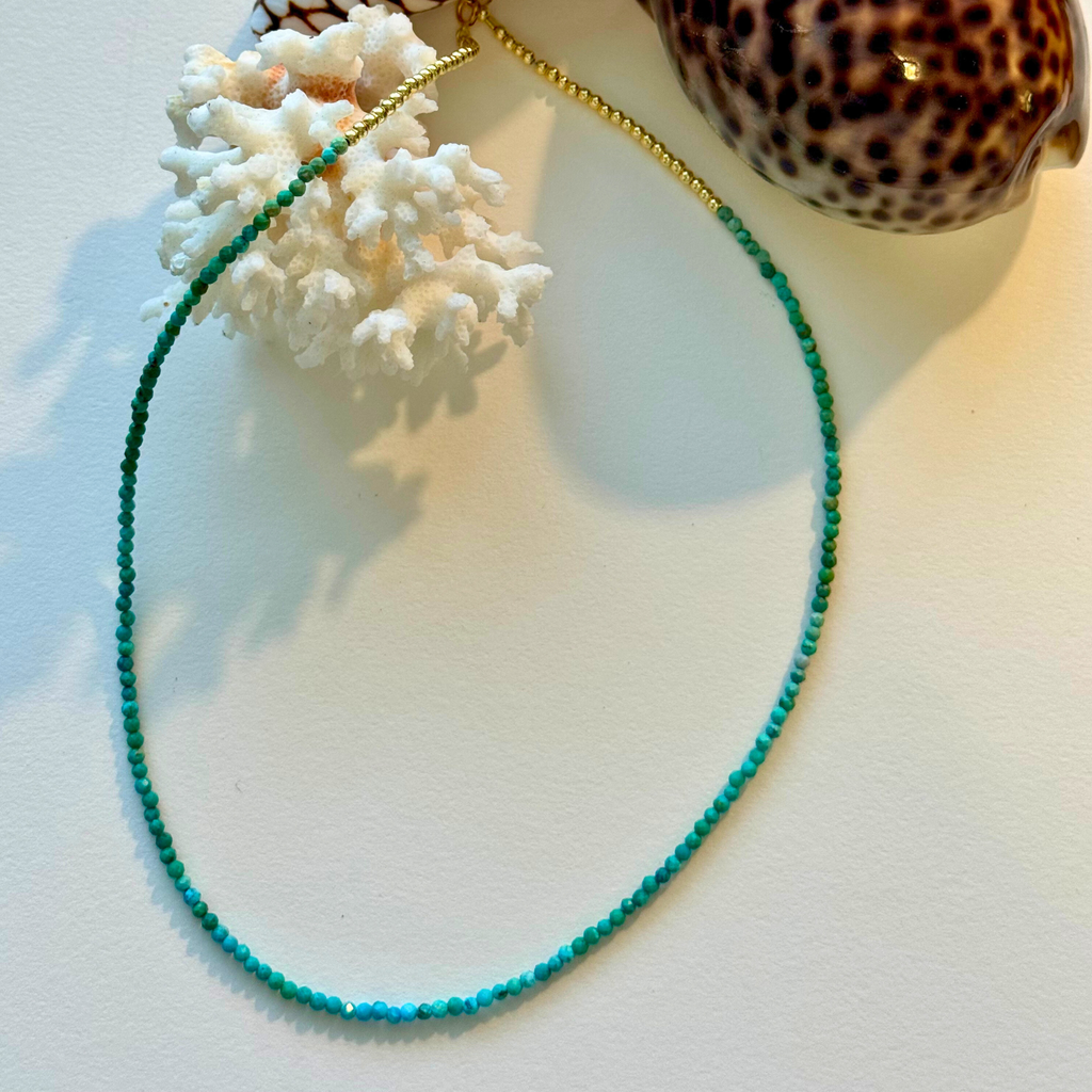 Tiny Turquoise Necklace