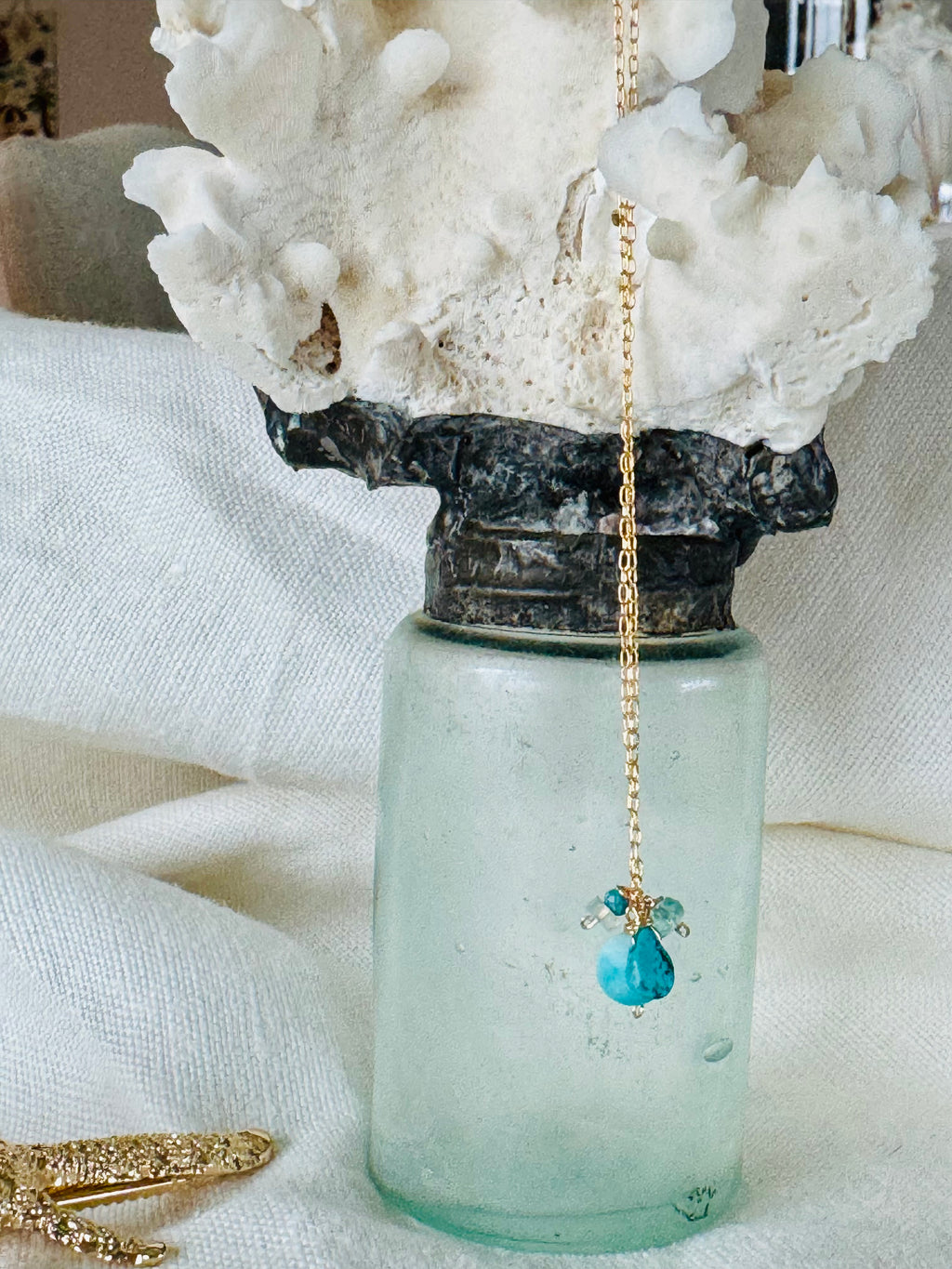 Dainty Five Oceans Necklace