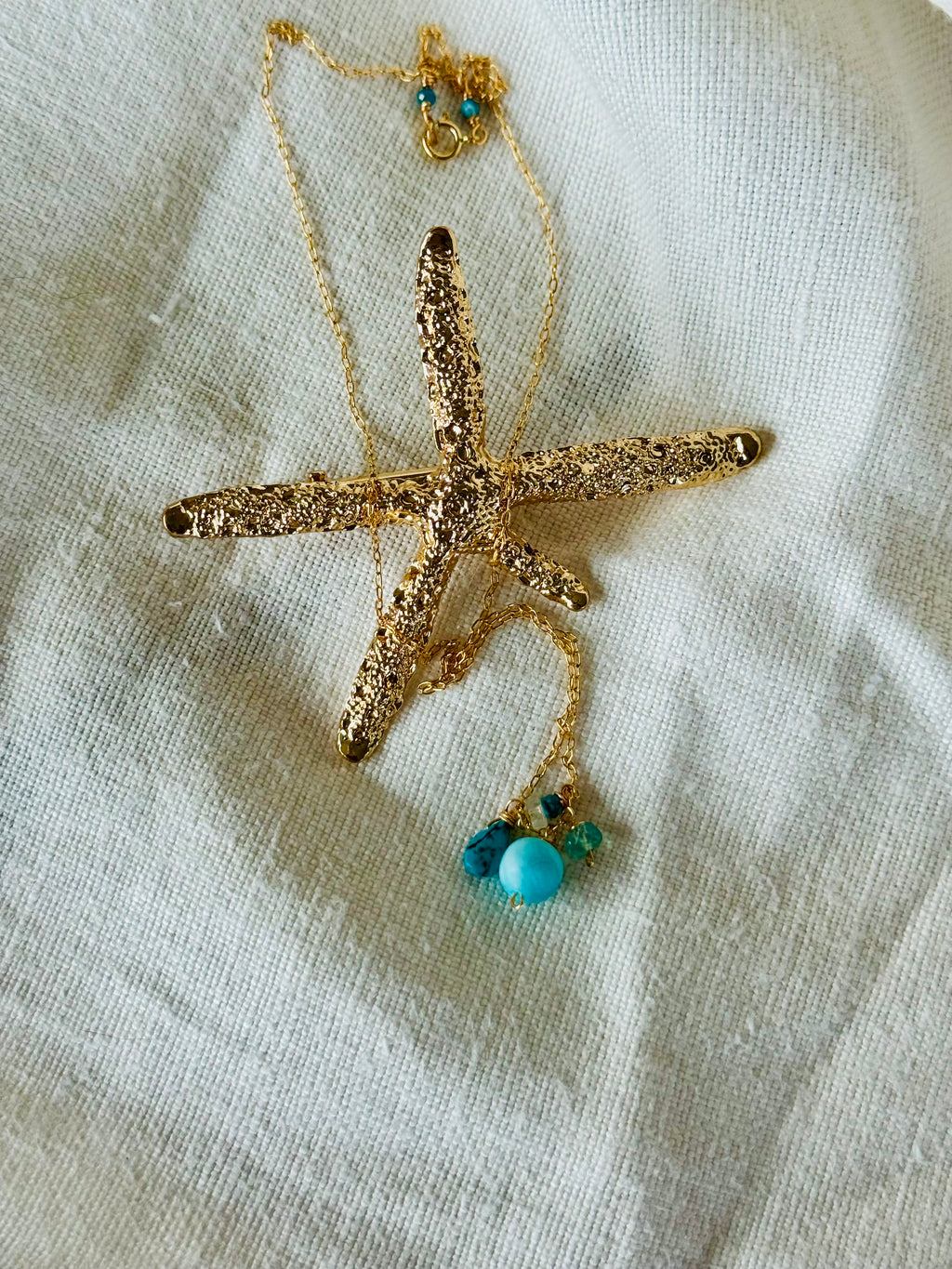 Dainty Five Oceans Necklace