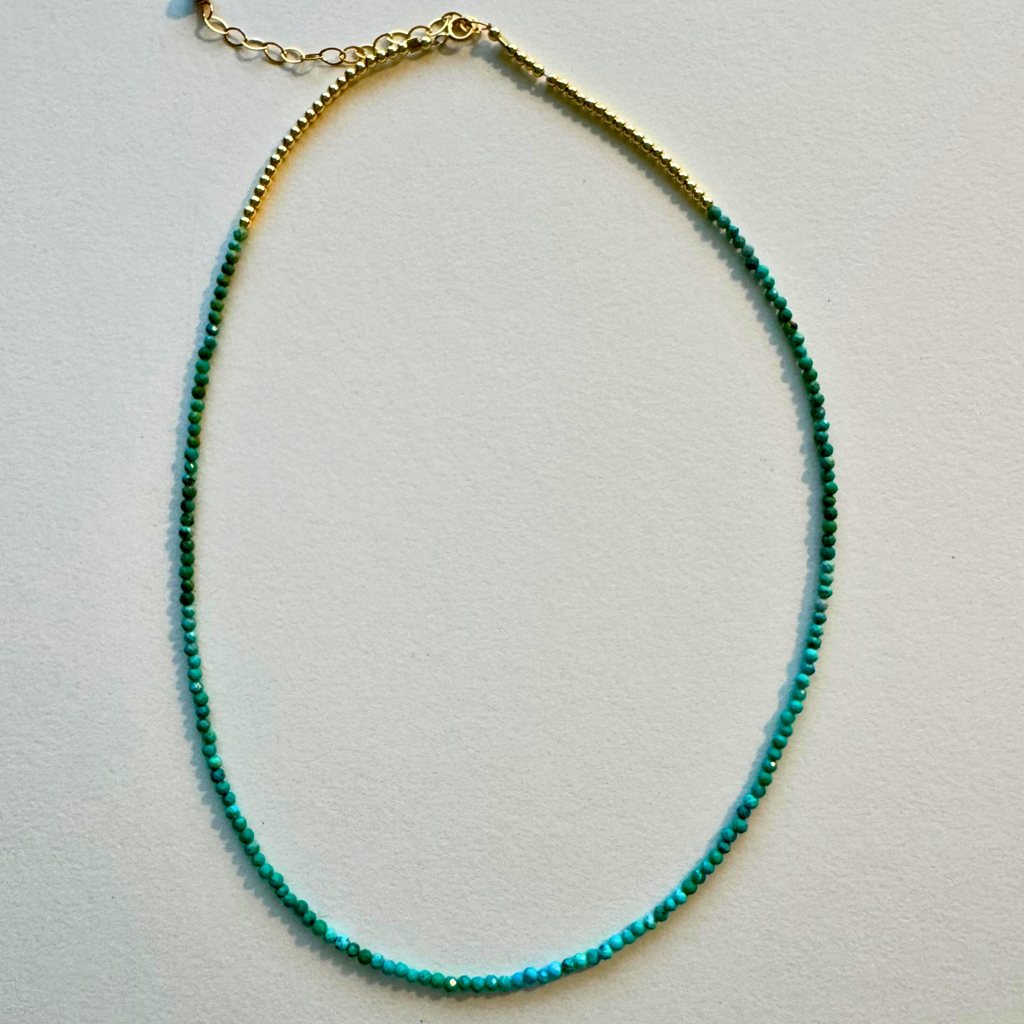 Tiny Turquoise Necklace