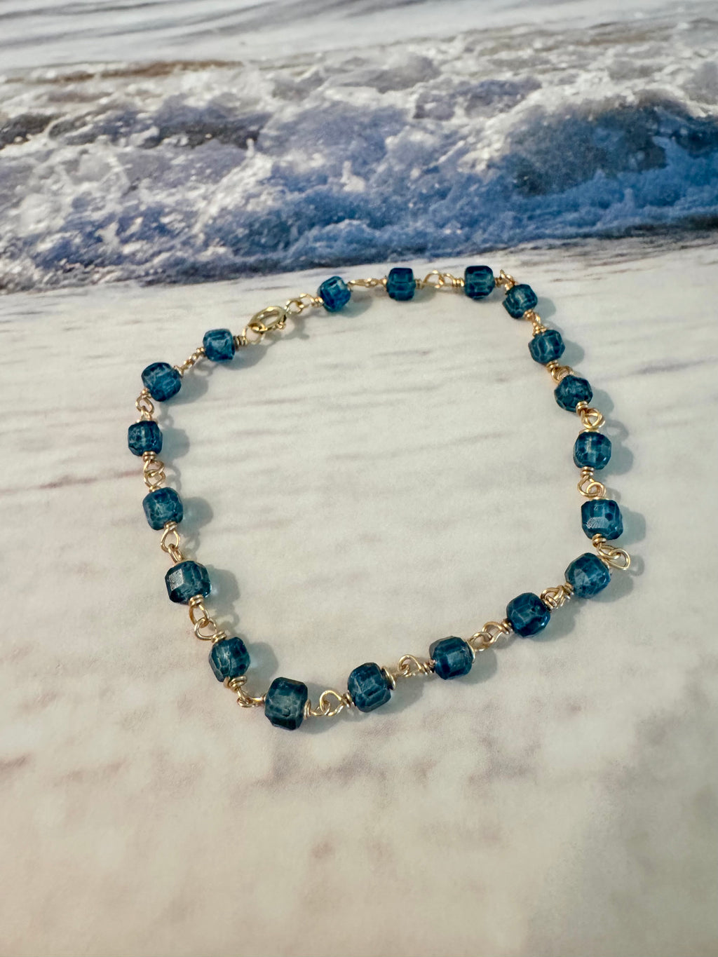 Blue Seas Topaz Bracelet