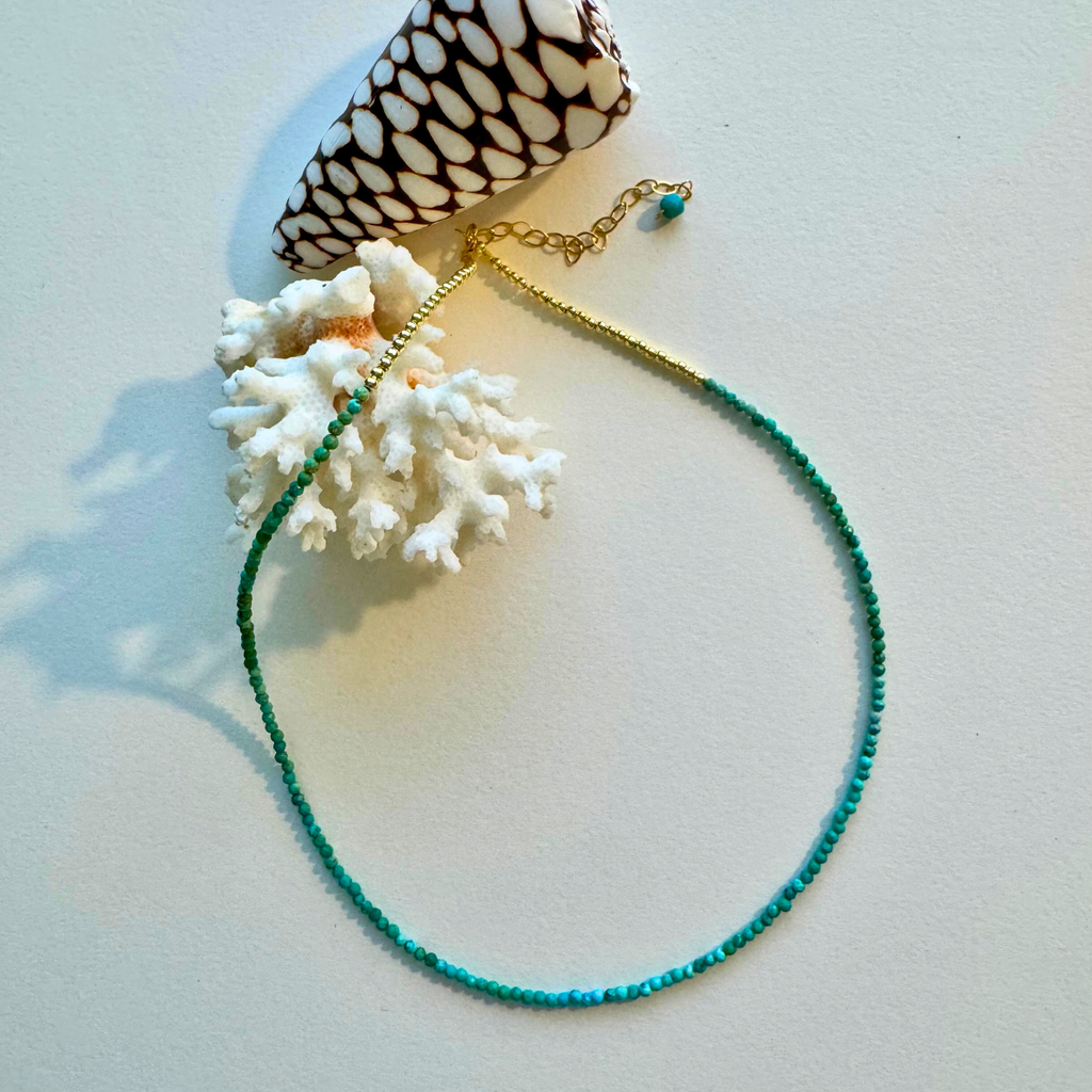 Tiny Turquoise Necklace