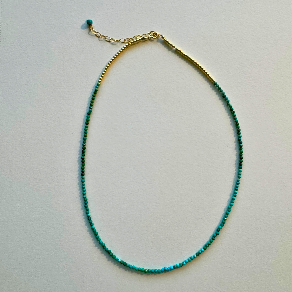 Tiny Turquoise Necklace