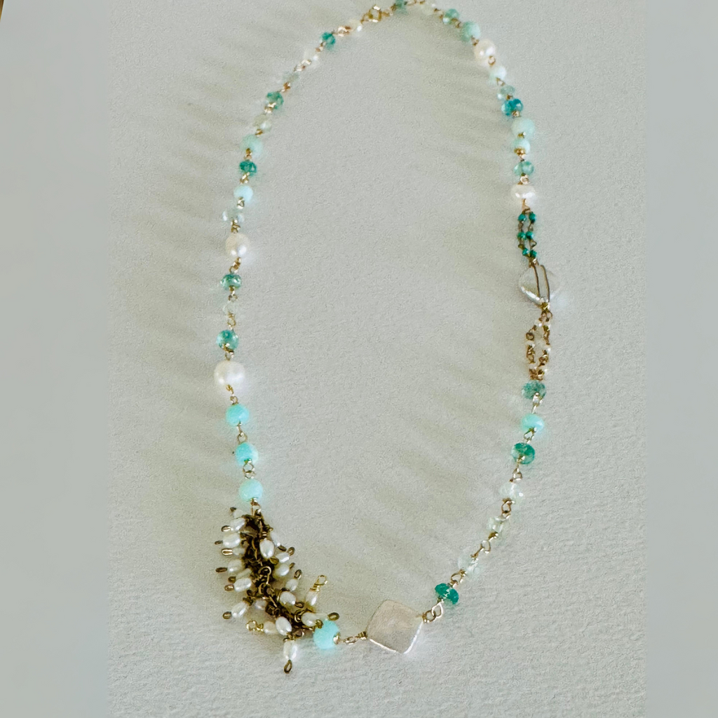 Blue Tides Necklace