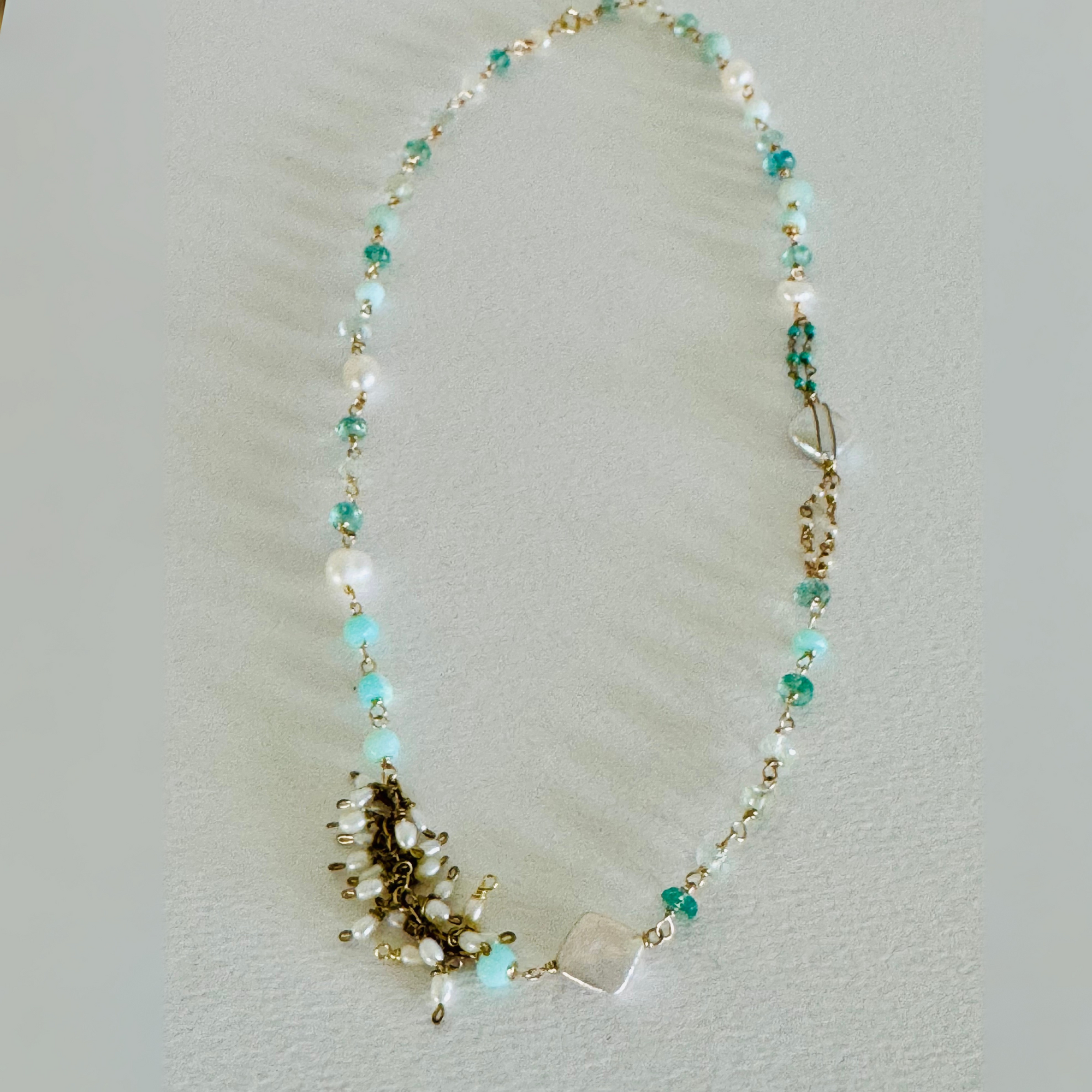 Blue Tides Necklace
