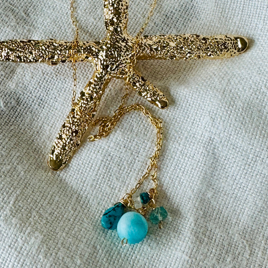 Dainty Five Oceans Necklace