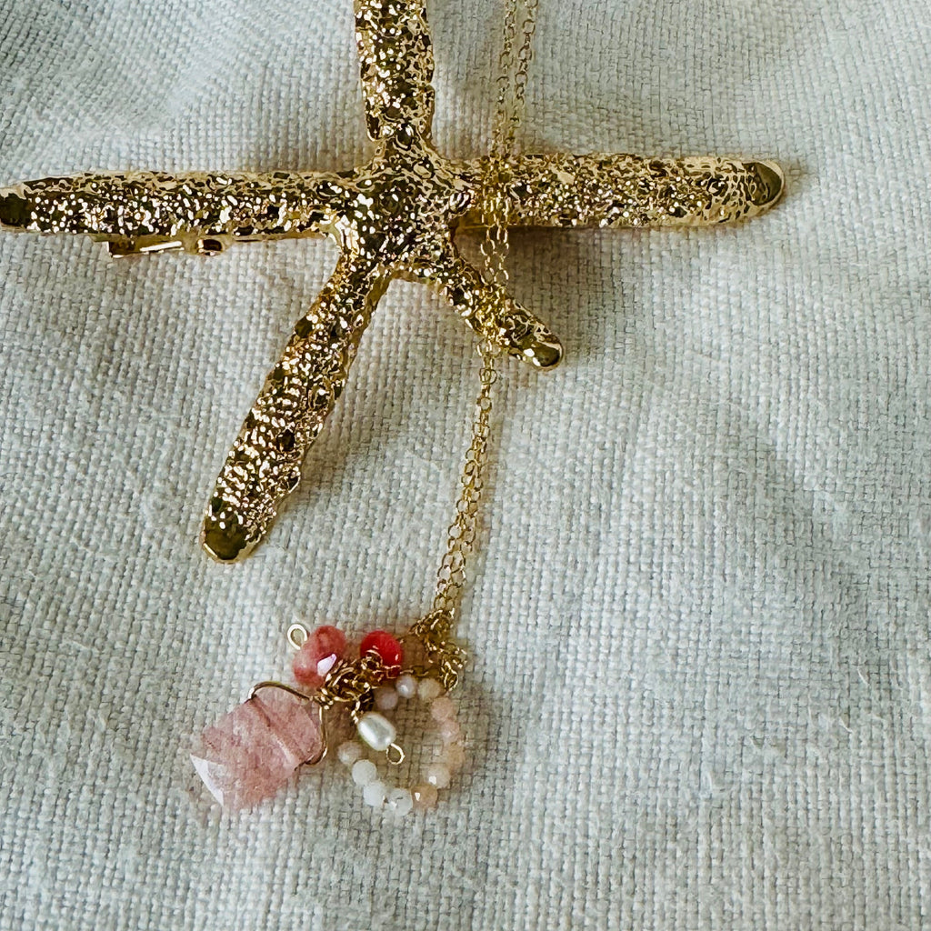 Dainty Pink Sands Necklace