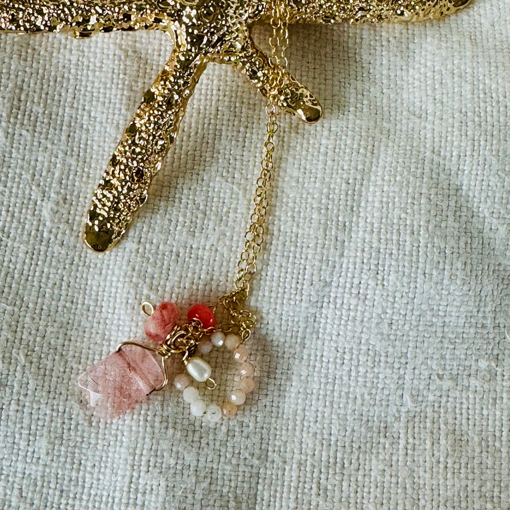 Dainty Pink Sands Necklace