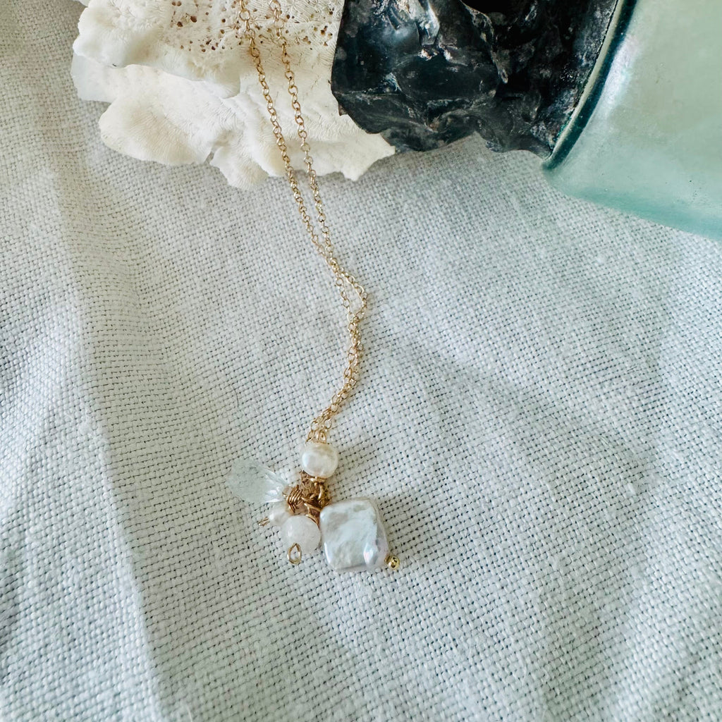 Dainty Tidal Glow Necklace