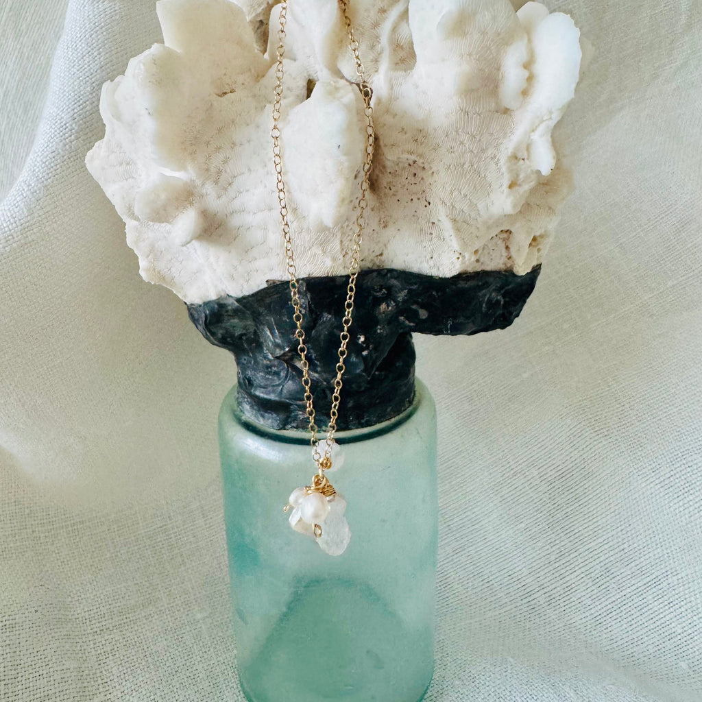 Dainty Tidal Glow Necklace