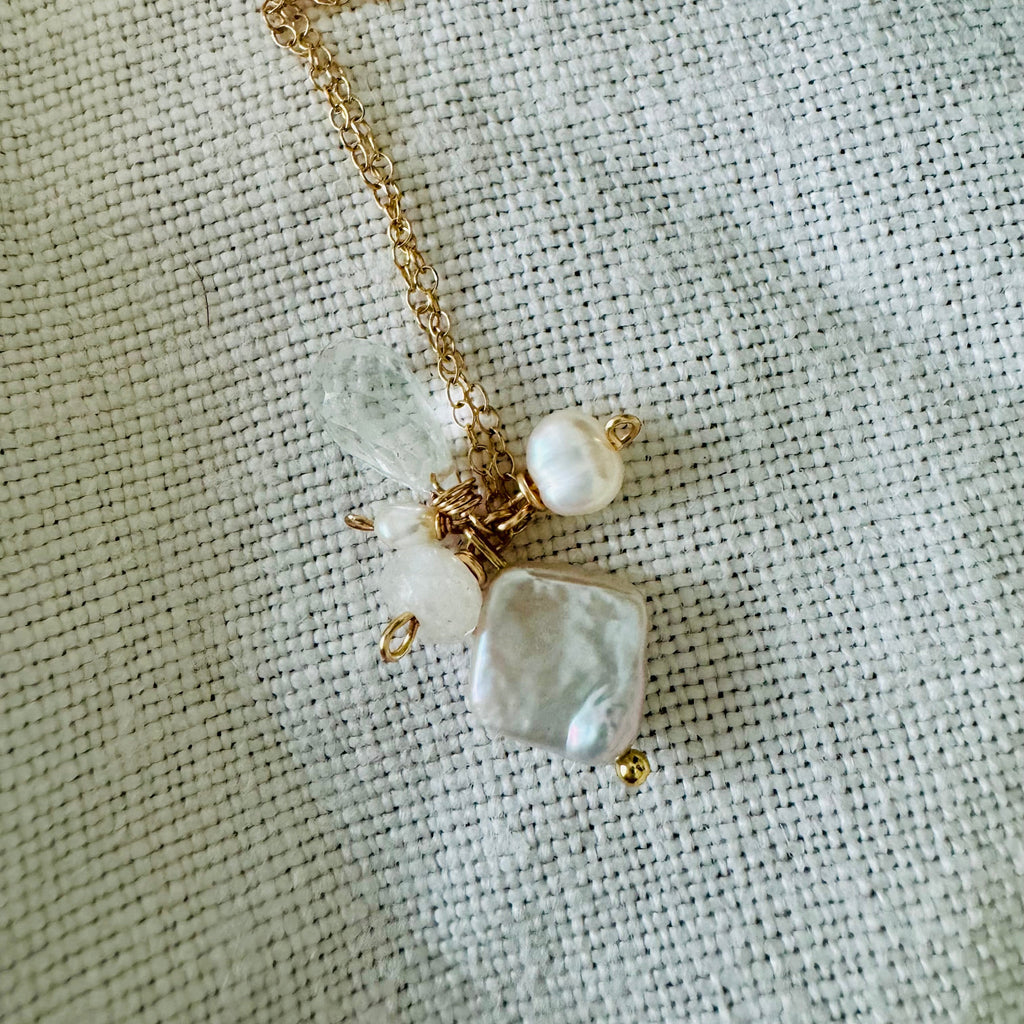Dainty Tidal Glow Necklace