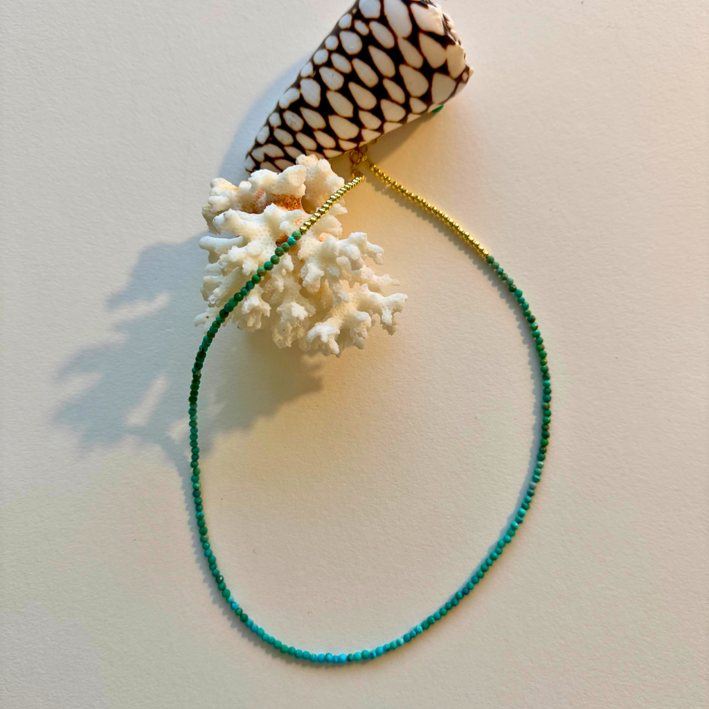 Tiny Turquoise Necklace