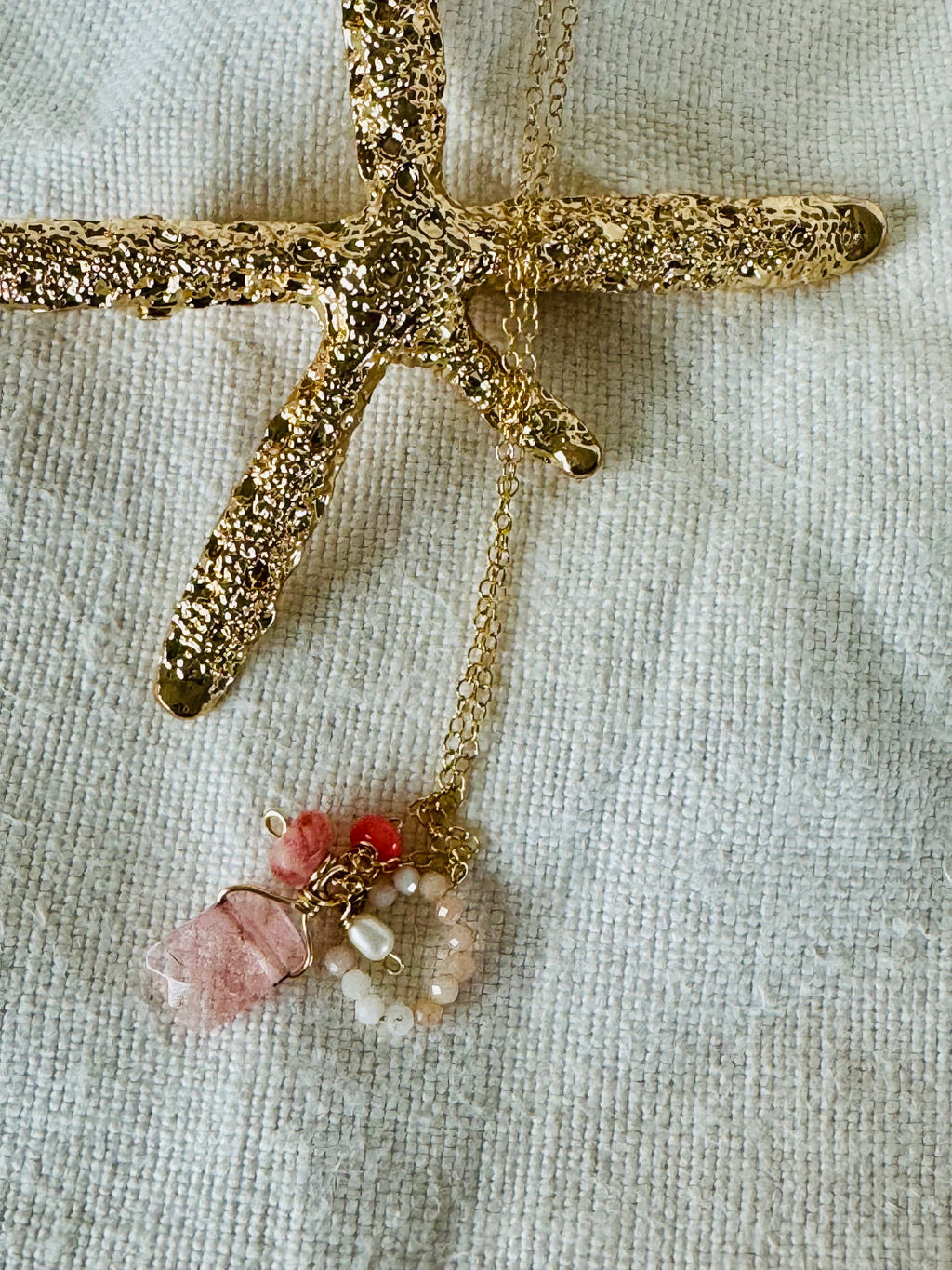 Dainty Pink Sands Necklace