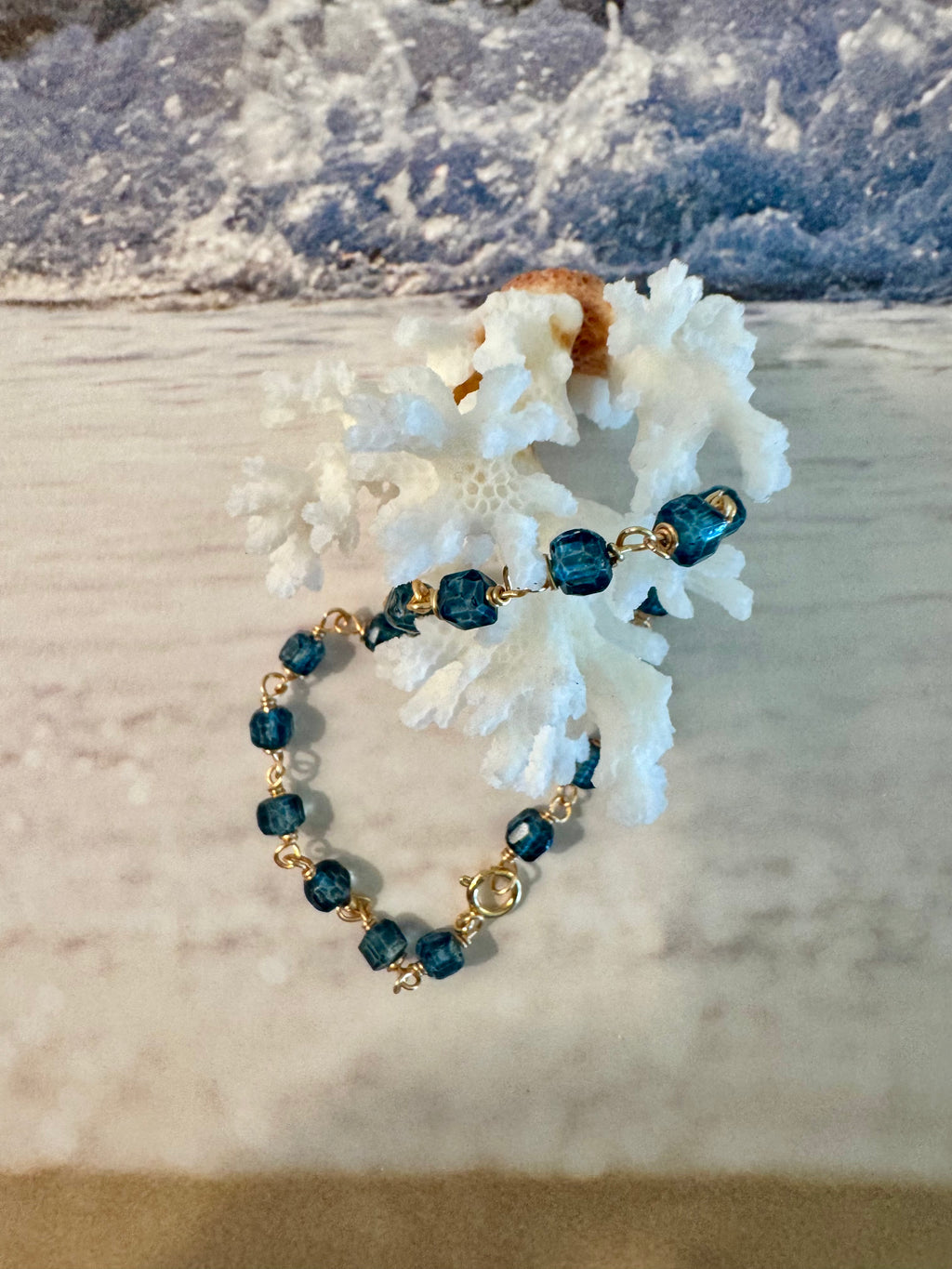 Blue Seas Topaz Bracelet