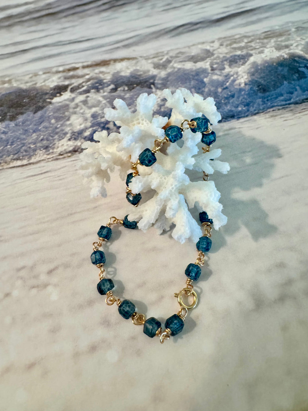 Blue Seas Topaz Bracelet