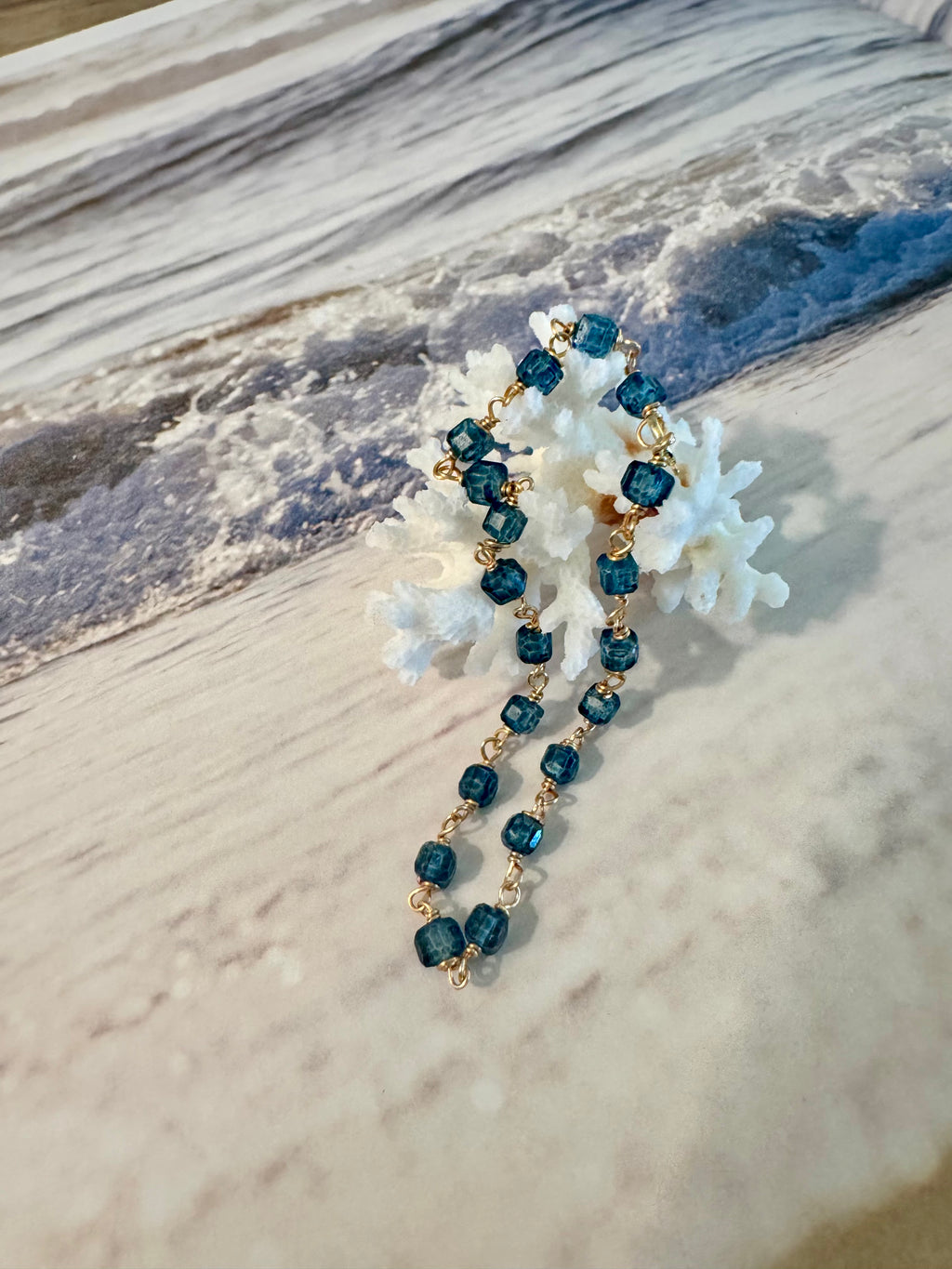 Blue Seas Topaz Bracelet