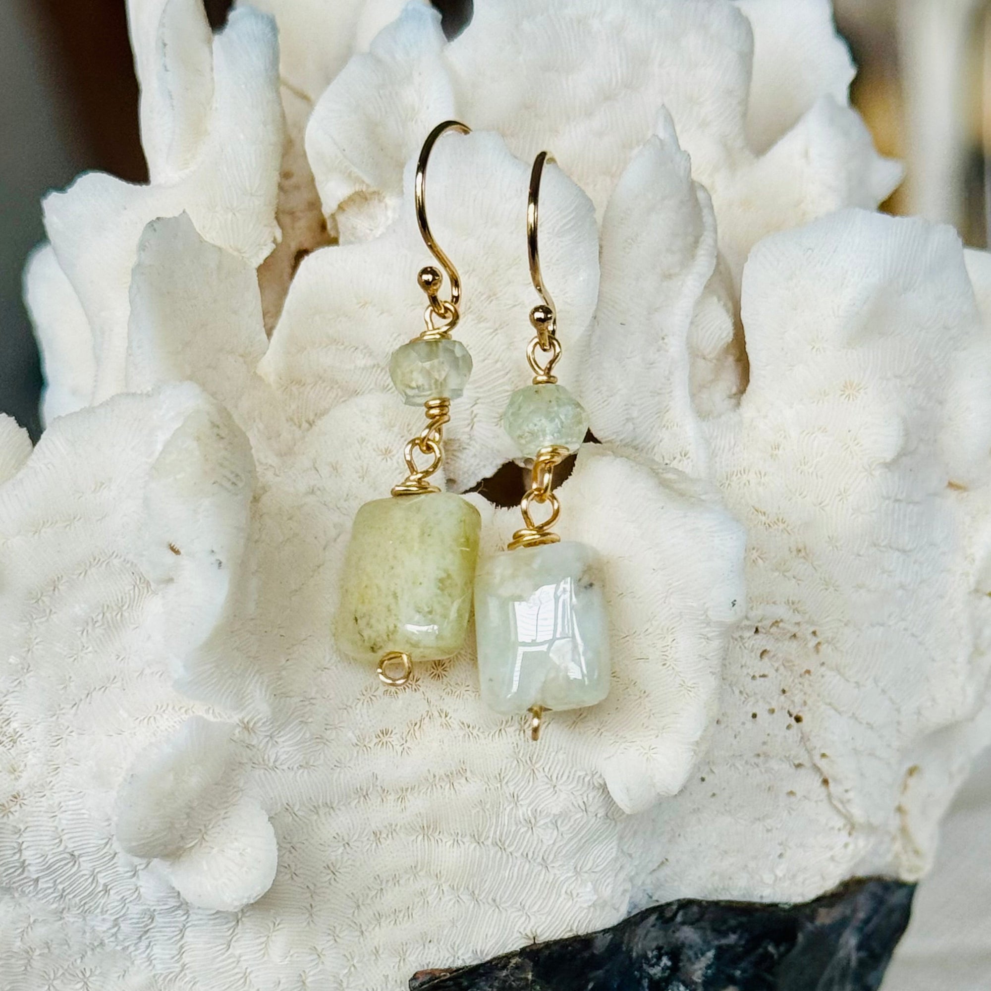 Green Seas Minis Earrings