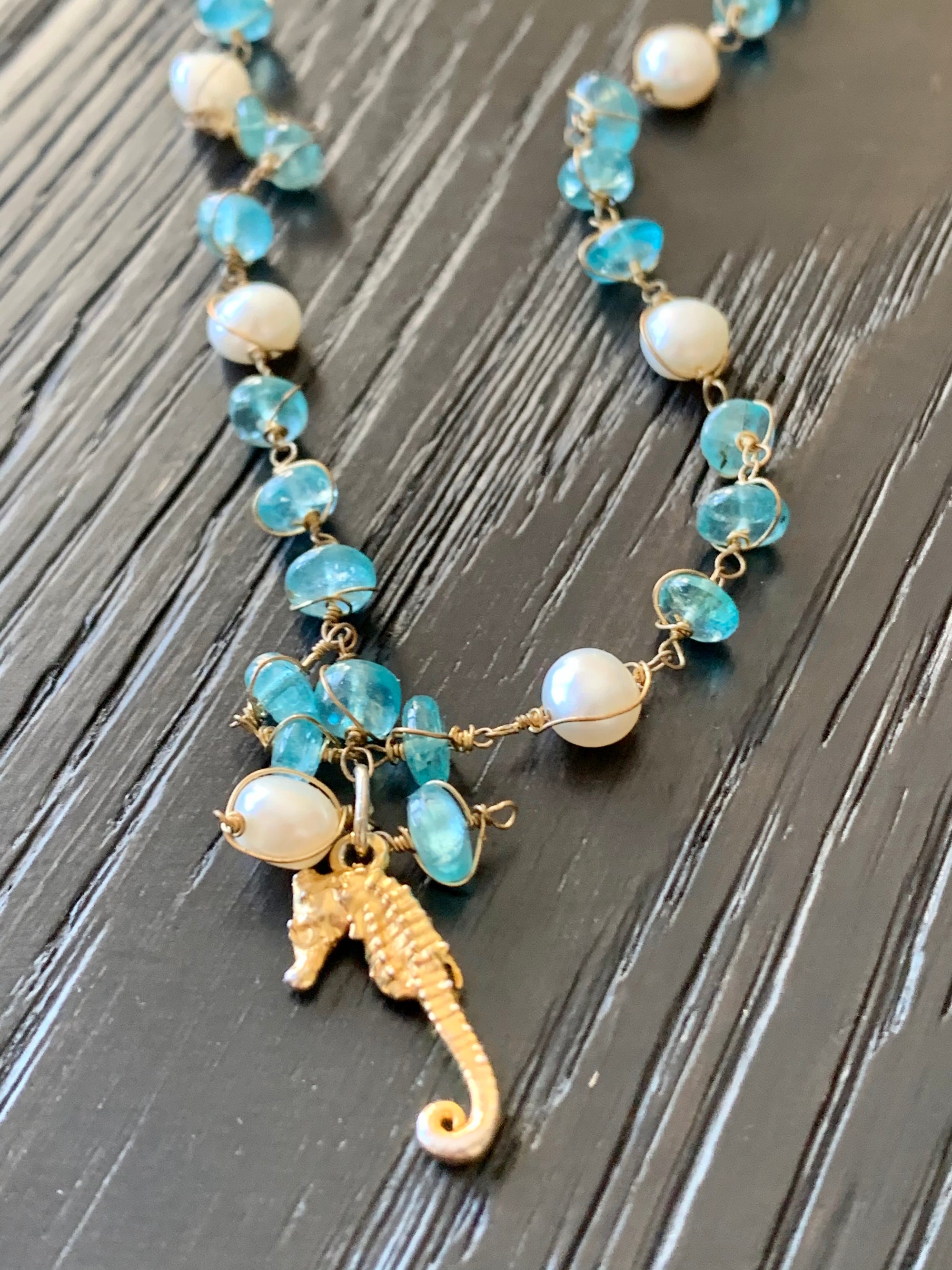 Seahorse Charm Necklace