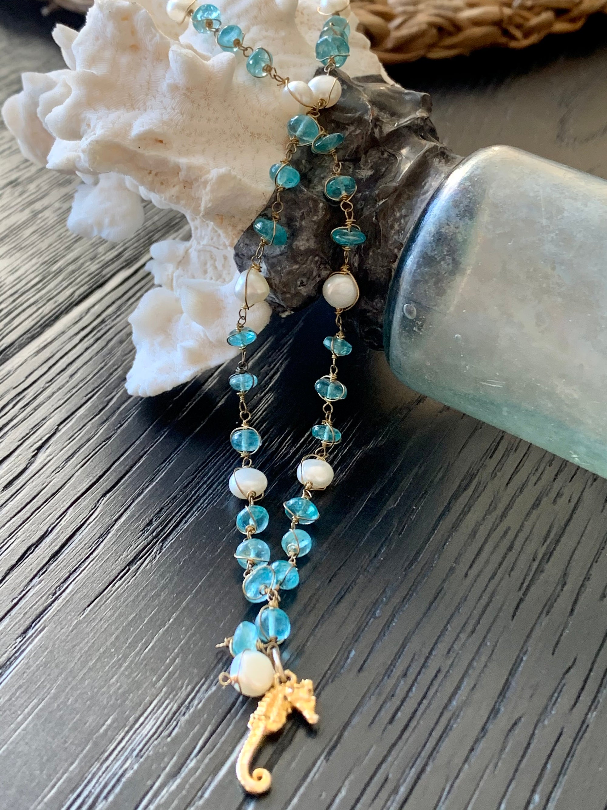 Seahorse Charm Necklace