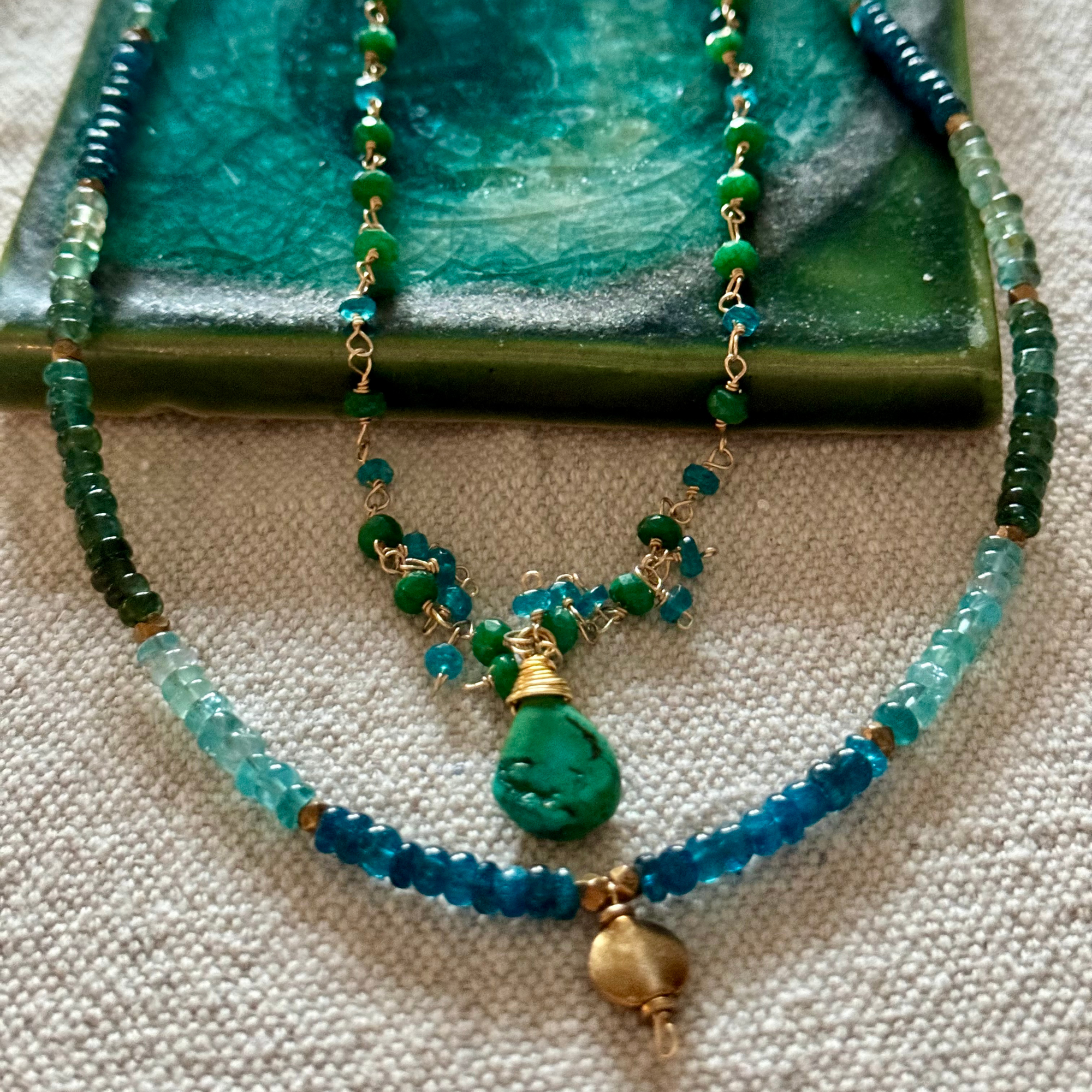 Lucky Surf Necklace