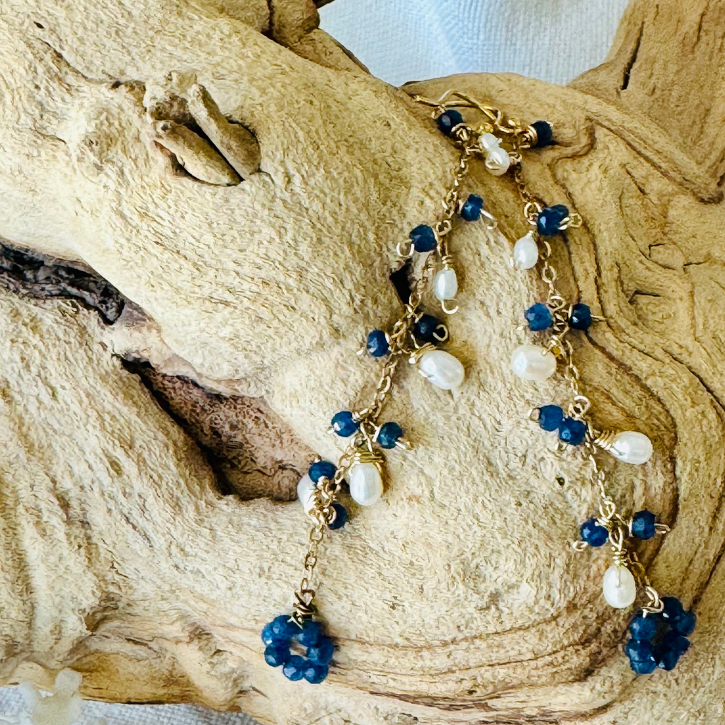 Midnight Seas Dangle Earrings