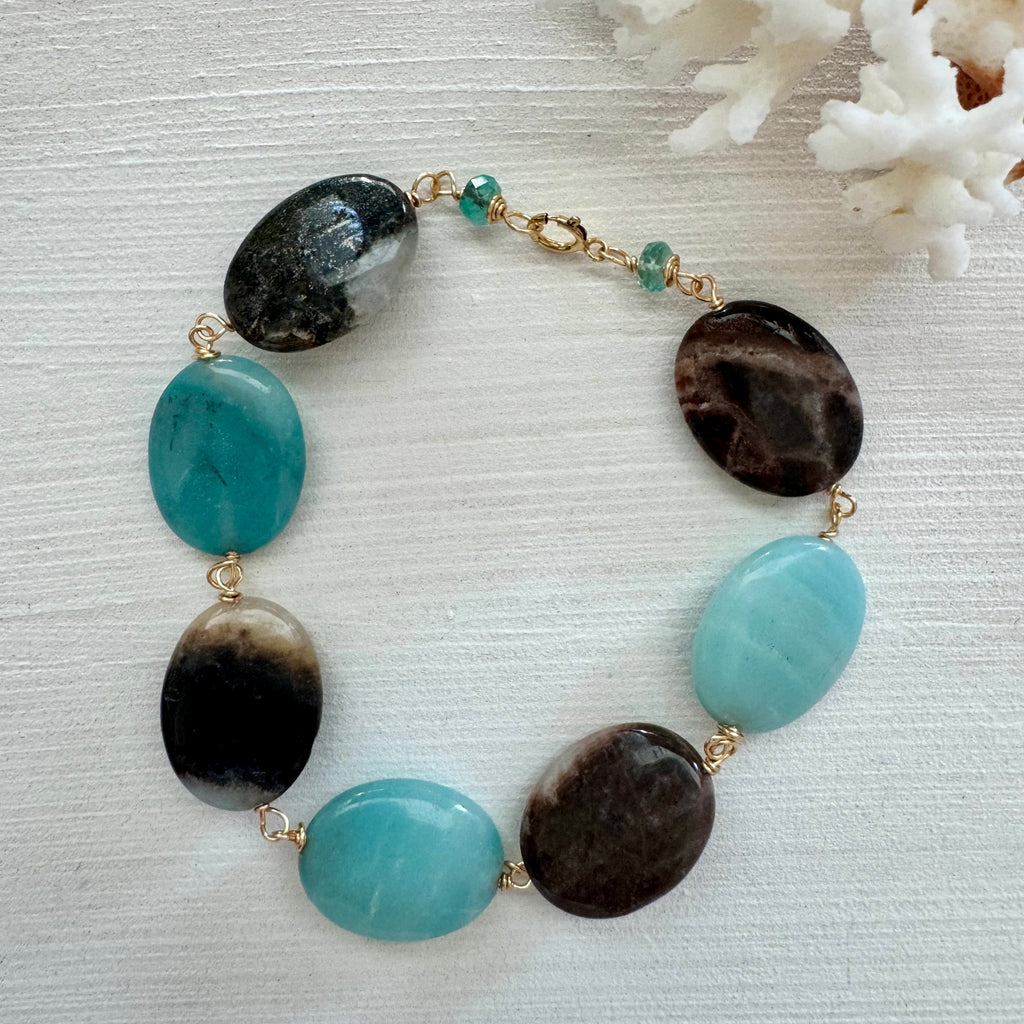 Minted Earth Amazonite Bracelet