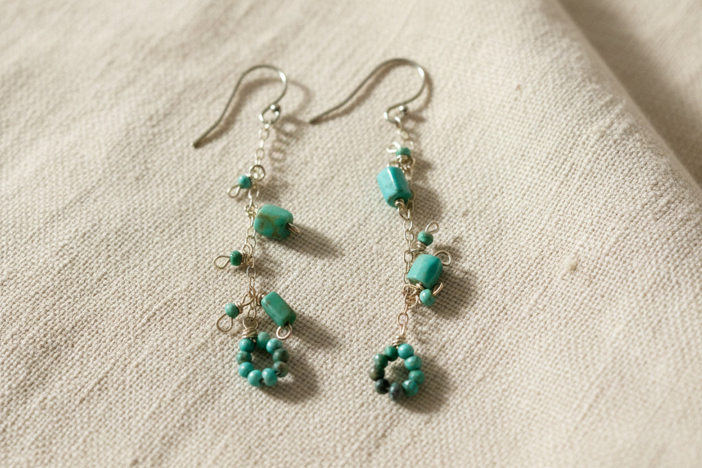 Turquoise Dangle Earrings